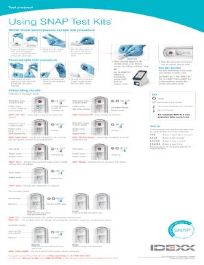 idexx snap test instructions|SNAP Test Quick Reference Guide .